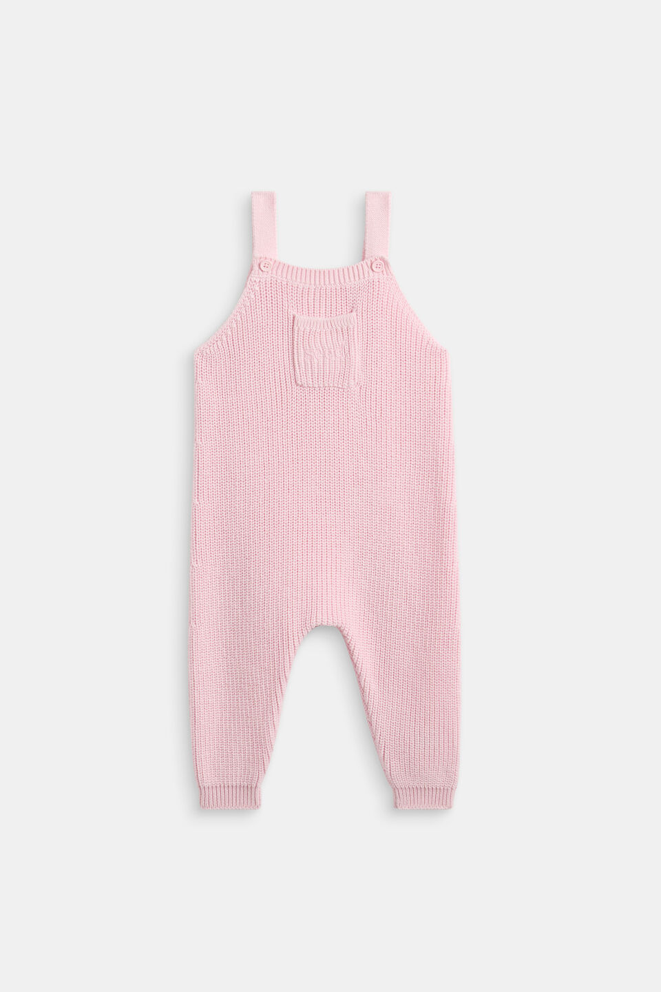 Knit Logo Overall  Posie