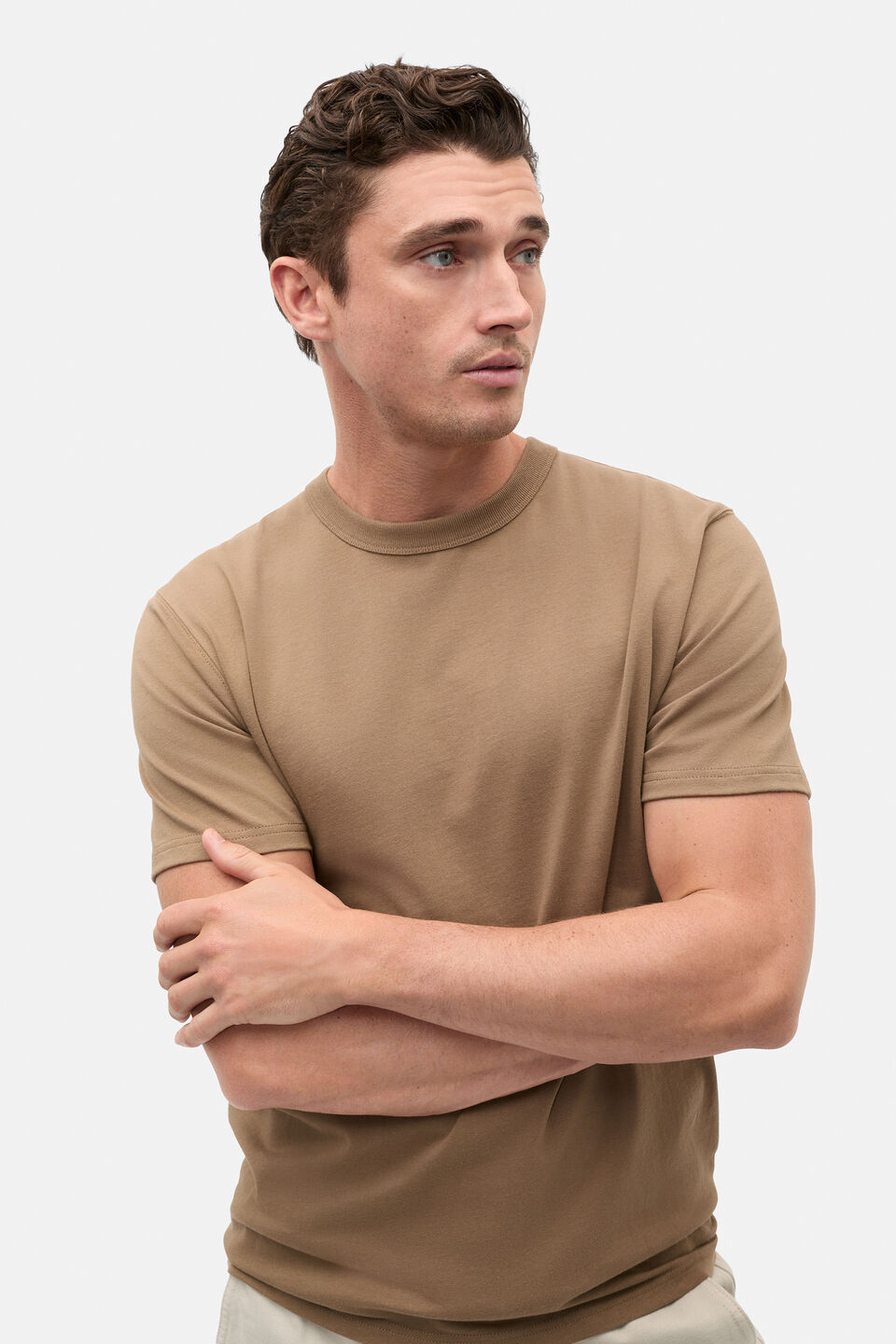 Crew Tee  Coffee