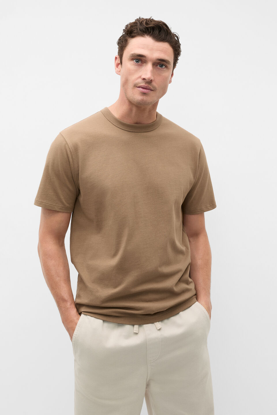 Crew Tee  Coffee