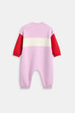 Colourblock Logo Knit Romper  Classic Cream  hi-res