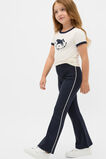 Piped Kick Flare  New Navy  hi-res