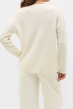 Australian Merino Mini Cable Knit  Coconut Cream  hi-res