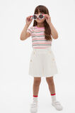 Stripe Rib Logo Tee  Candy Pink Multi  hi-res