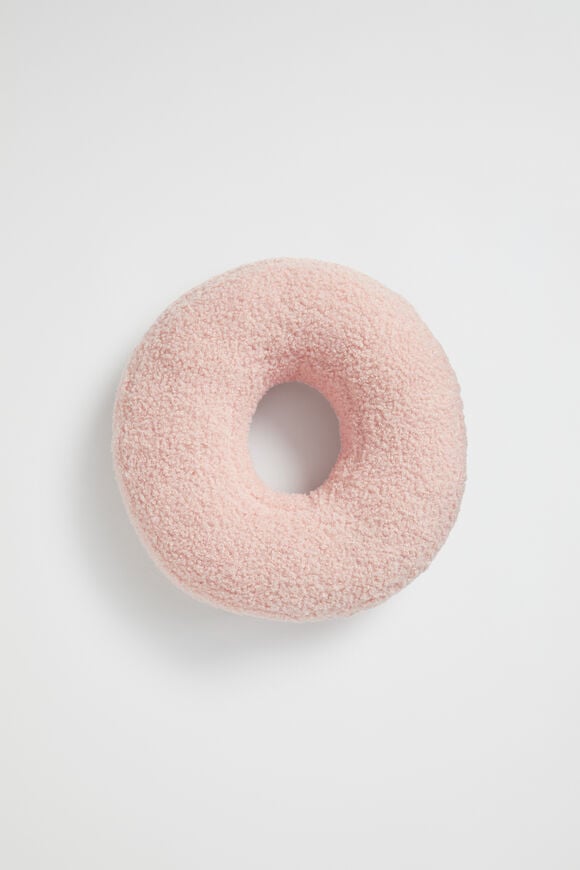 Teddy Initial Cushion Dusty Rose  O  hi-res