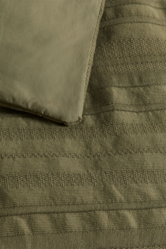 Aerin Queen Duvet Cover  Rainforest  hi-res