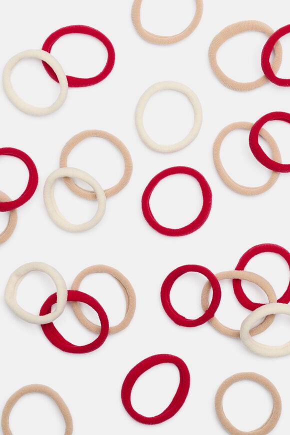 Hair Tie Set  Poppy  hi-res