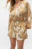 Satin Printed Short  Multi  hi-res