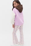 Colour Block Hoodie  Orchid  hi-res