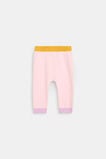 Colour Block Knit Pant  Pink Lemonade  hi-res