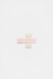 Initial Pearl Duck Clip  I  hi-res
