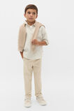 Core Brushed Cotton Shirt  Oat Marle  hi-res