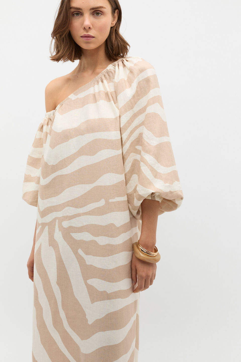 Abstract Animal Maxi Dress  Abstract Animal