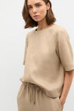 Core Linen Tee  Iced Latte  hi-res