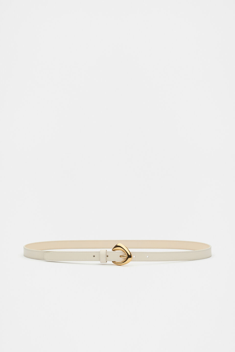Sia Leather Belt  Tofu