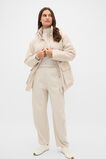 Australian Merino Mock Neck Top  Mist Marle  hi-res