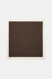 Printed Headscarf  Coffee Bean Spot  hi-res