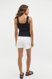 Scallop Knit Top  Twilight Blue  hi-res