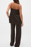 Spot Print Longline Cami  Coffee Bean Spot  hi-res