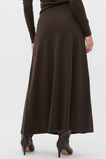 Drapey Knit Skirt  Coffee Bean  hi-res
