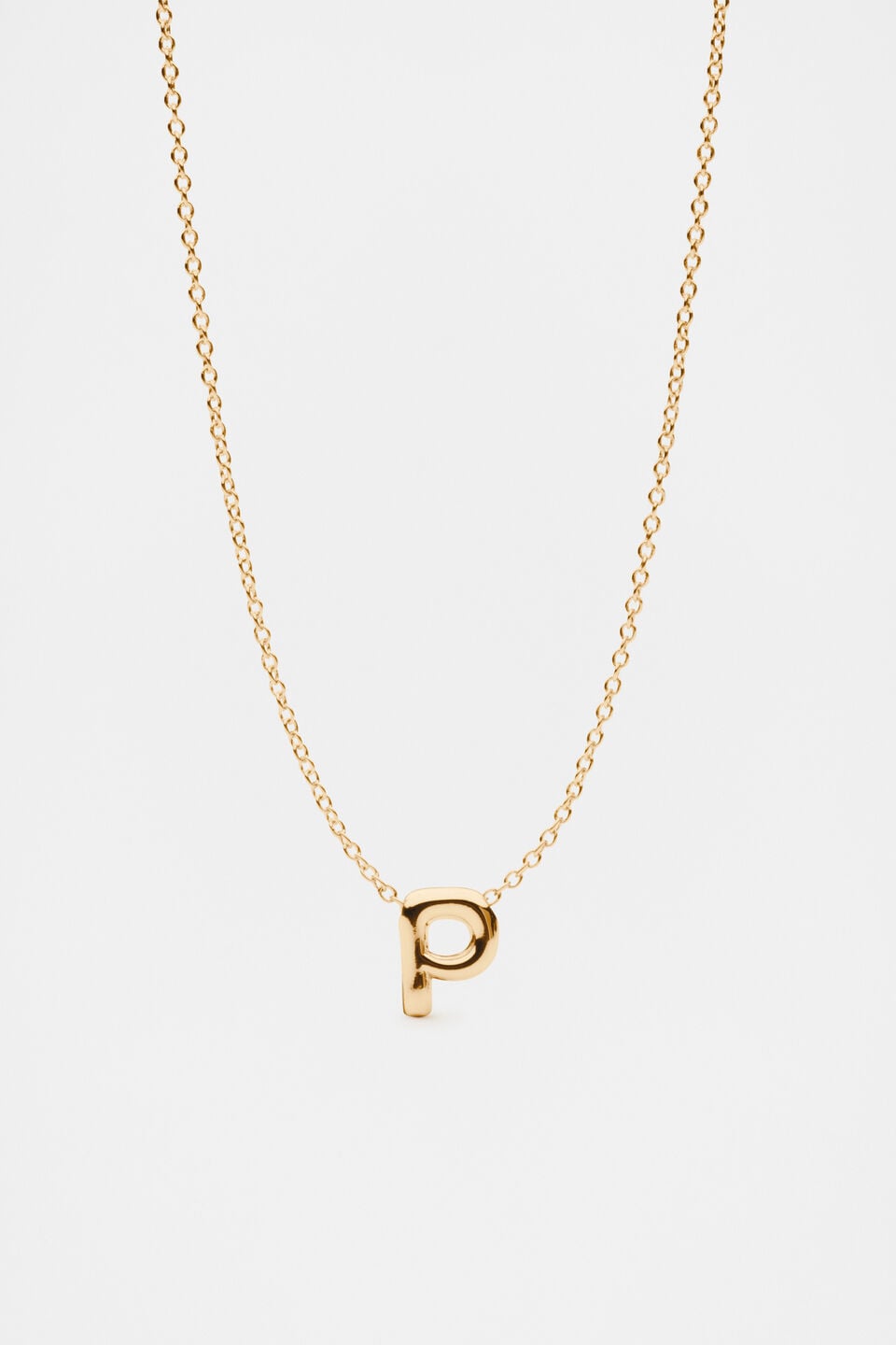 Bubble Letter Necklace  P
