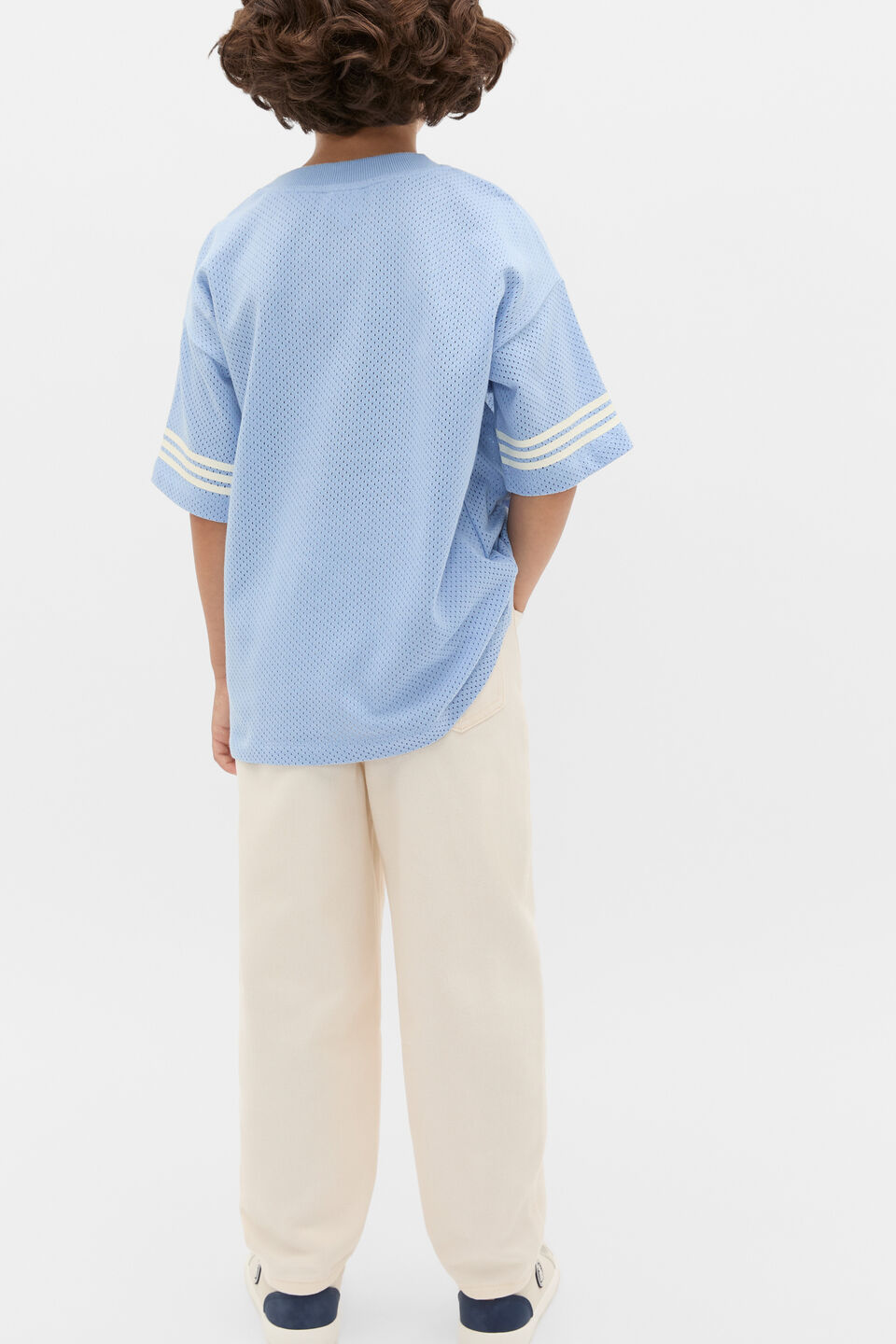 Seed Sports Mesh Tee  Cloud Blue