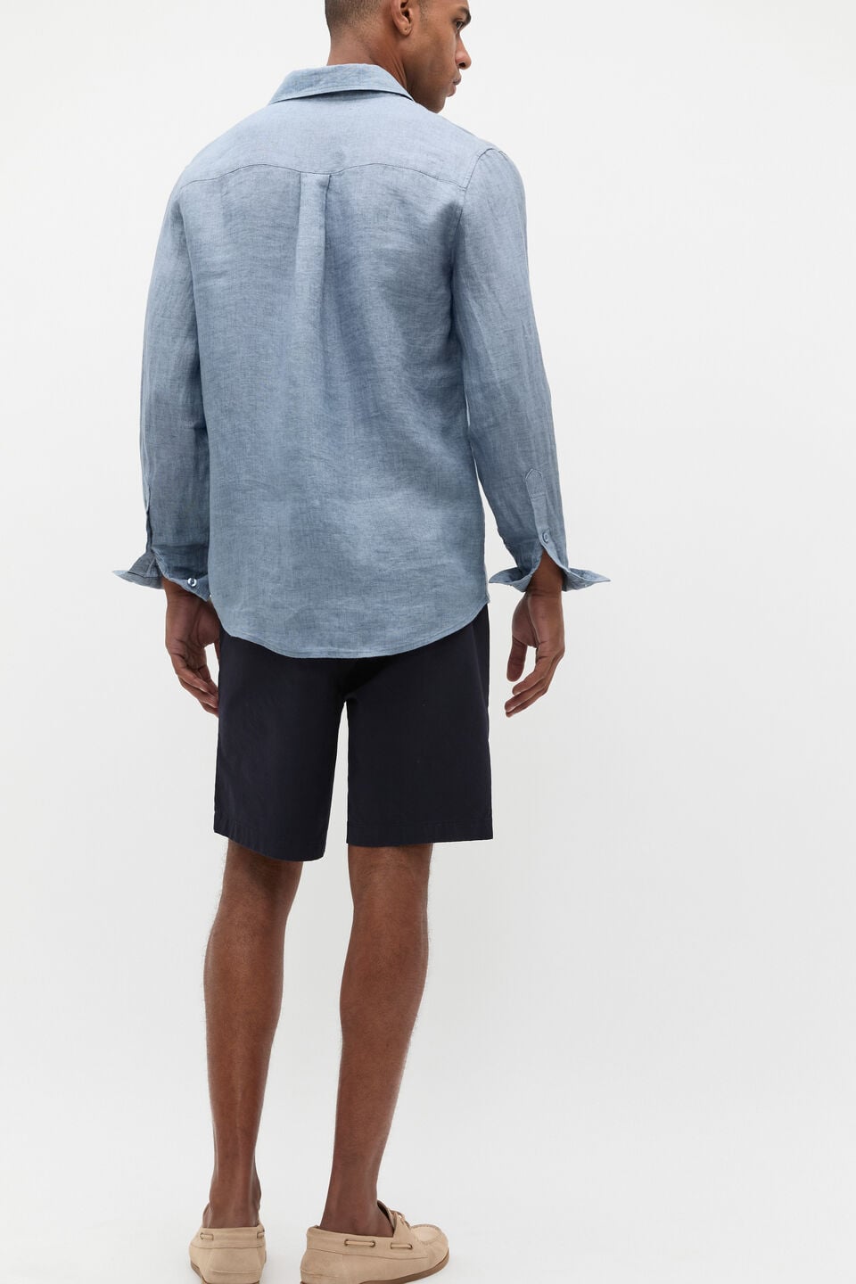 Chambray Linen Shirt  Sailor