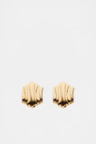 Organic Layers Earring  Gold  hi-res