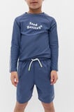 Textured Boardshort  Washed Navy  hi-res
