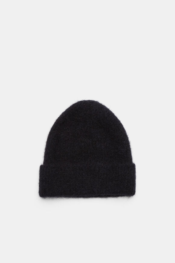 Fluffy Beanie  Twilight Blue  hi-res