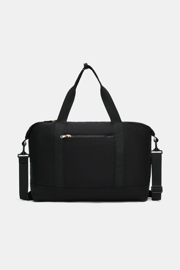 Packable Travel Tote  Black  hi-res