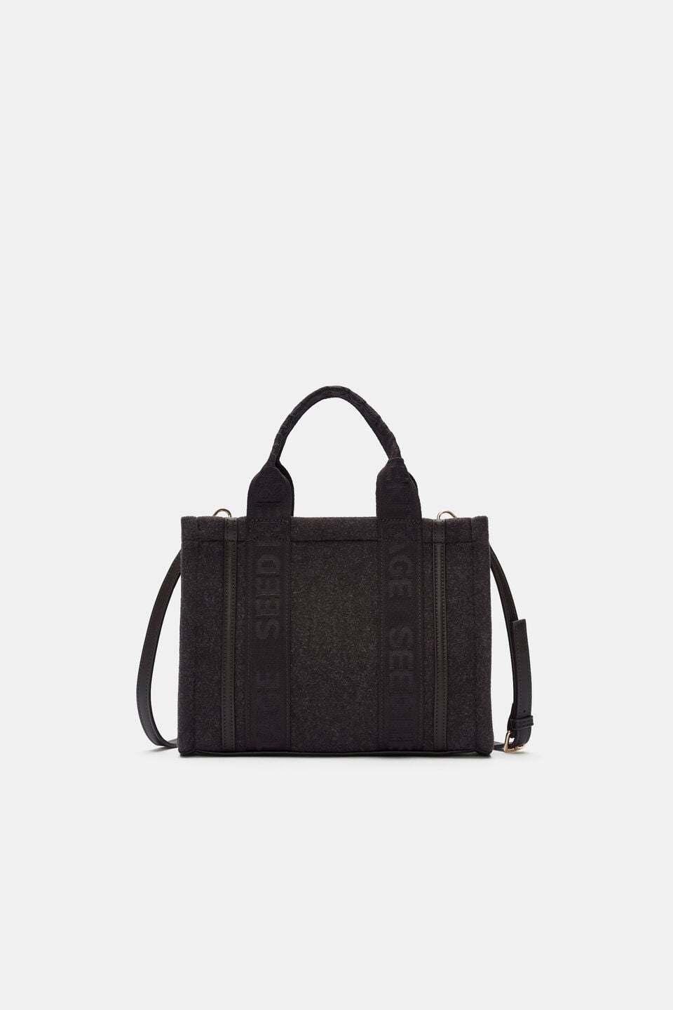 Felt Mini Tote  Coffee Bean