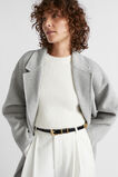 Hallie Metal Keeper Belt  Black  hi-res