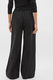 Elasticated Wide Leg Jean  Washed Black  hi-res