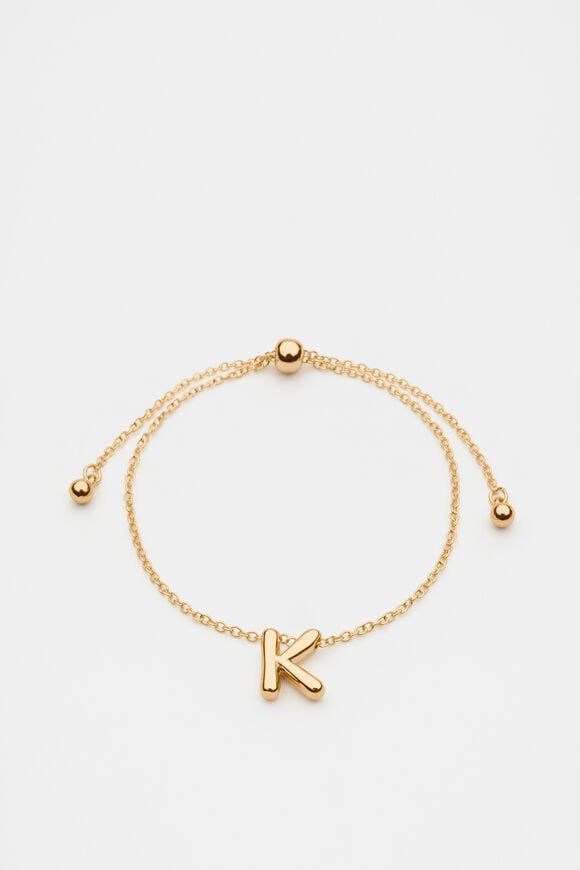 Bubble Letter Bracelet  K  hi-res