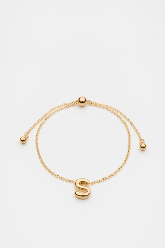 Bubble Letter Bracelet  S  hi-res