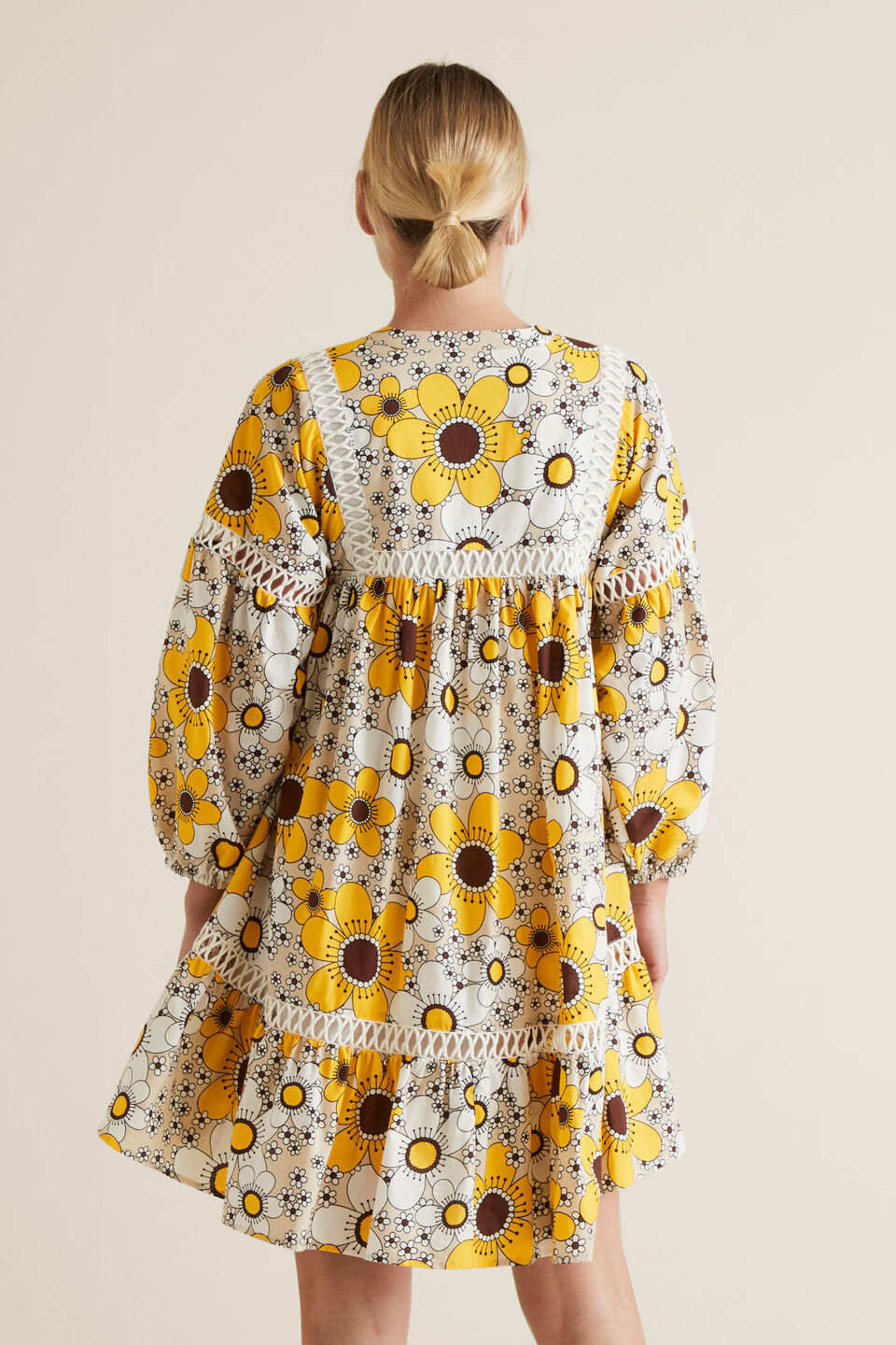 Retro Floral Dress  