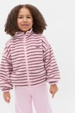 Stripe Teddy Jacket  Pink Lemonade  hi-res