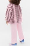 Stripe Teddy Jacket  Pink Lemonade  hi-res