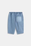 Two Tone Denim Pant  Mid Blue  hi-res