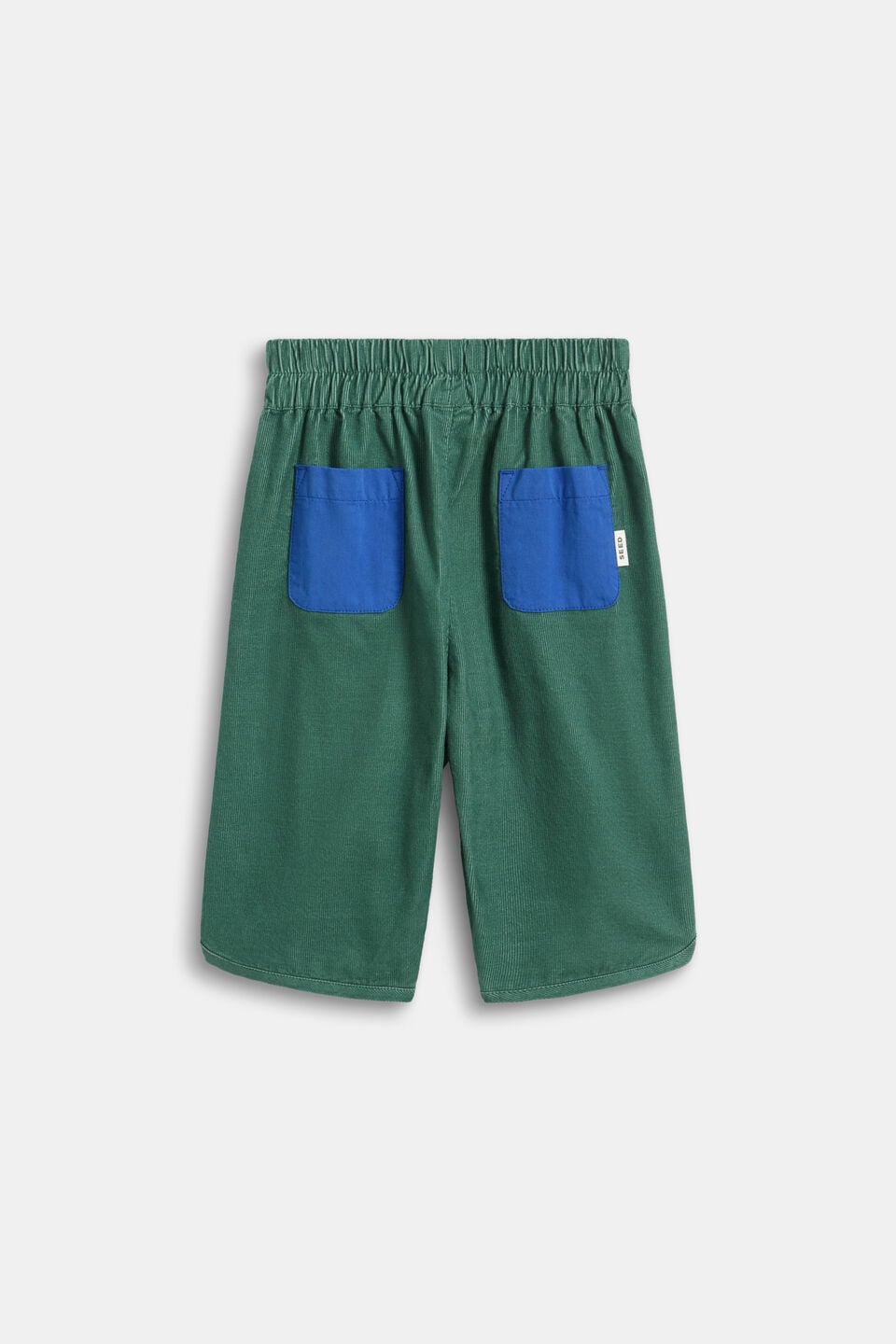 Contrast Pocket Pant  Jungle Green