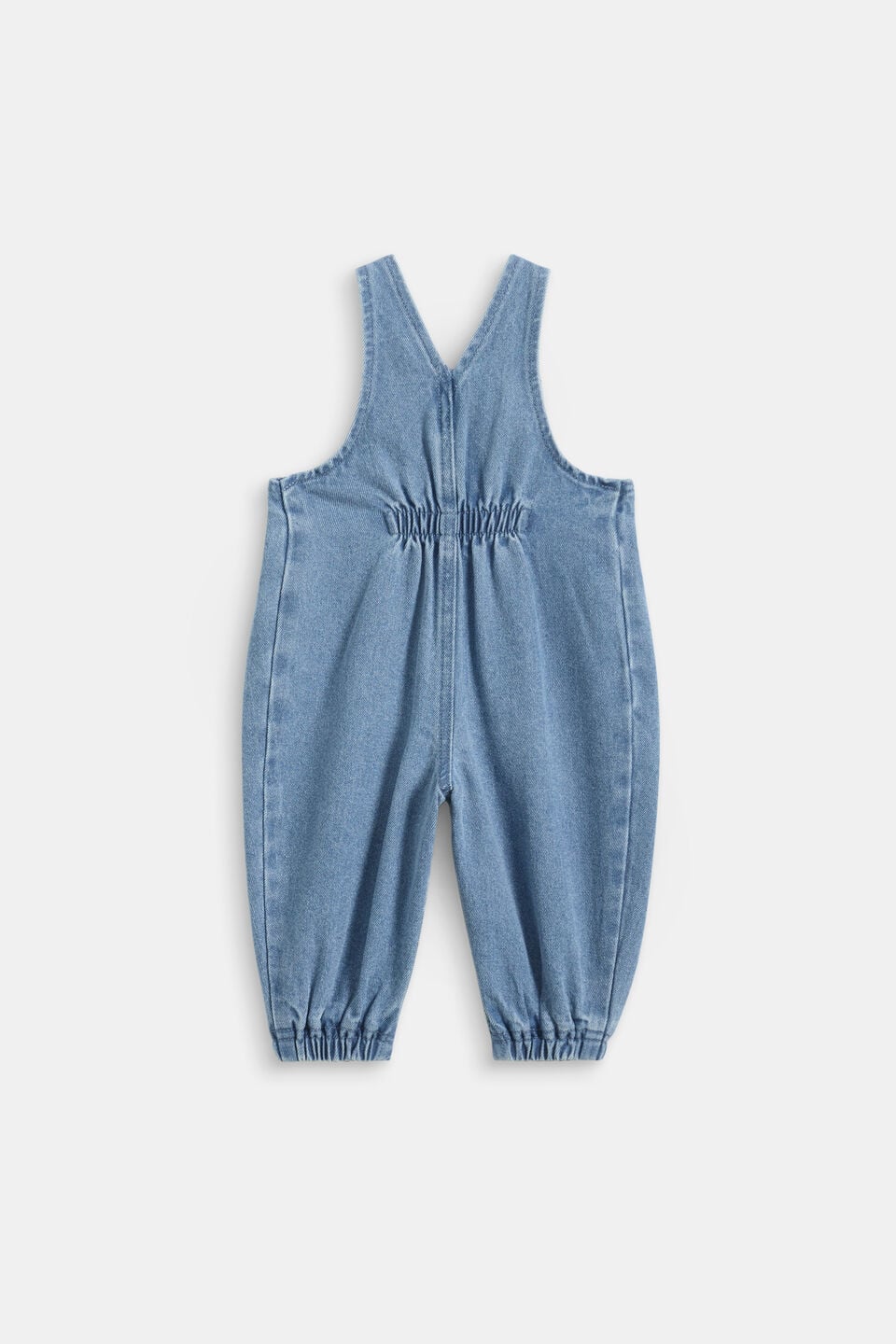 Denim Overall  Mid Blue
