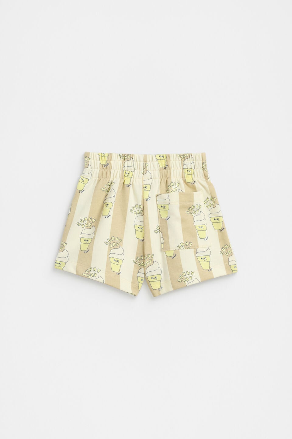 Ice Cream Short  Ecru