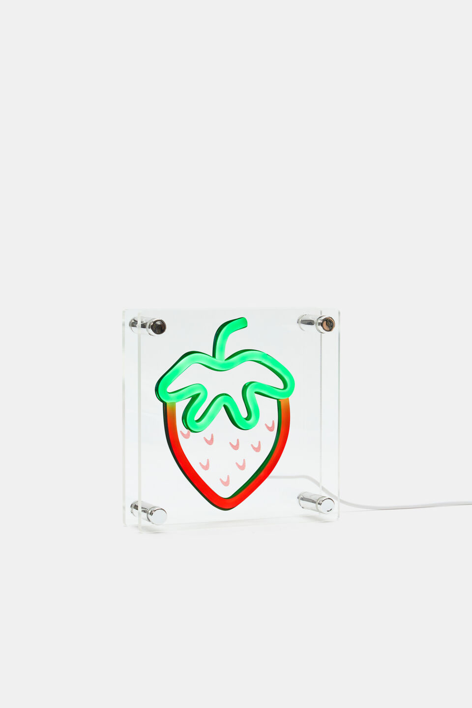 Strawberry Acrylic Light  Multi