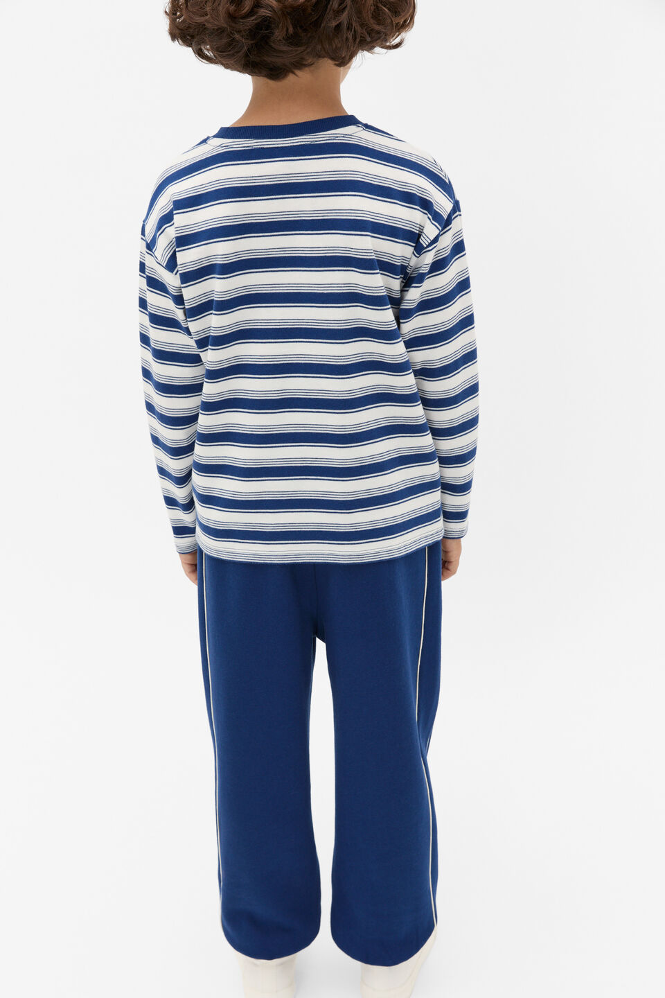 Core Stripe Rugby  French Navy