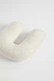 Teddy Initial Cushion Creme  U  hi-res