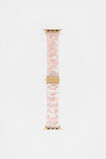 Resin Smart Watch Band  Rose Petal  hi-res