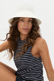 Knitted Bucket Hat  Cream  hi-res
