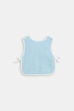 Logo Towel Bib  Powder Blue  hi-res