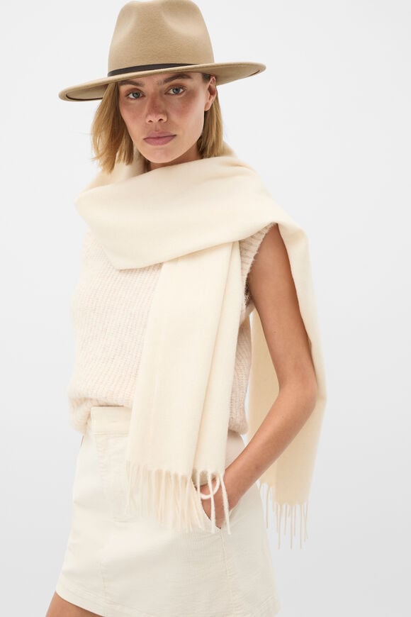 Wool Fedora  Light Sandstone  hi-res