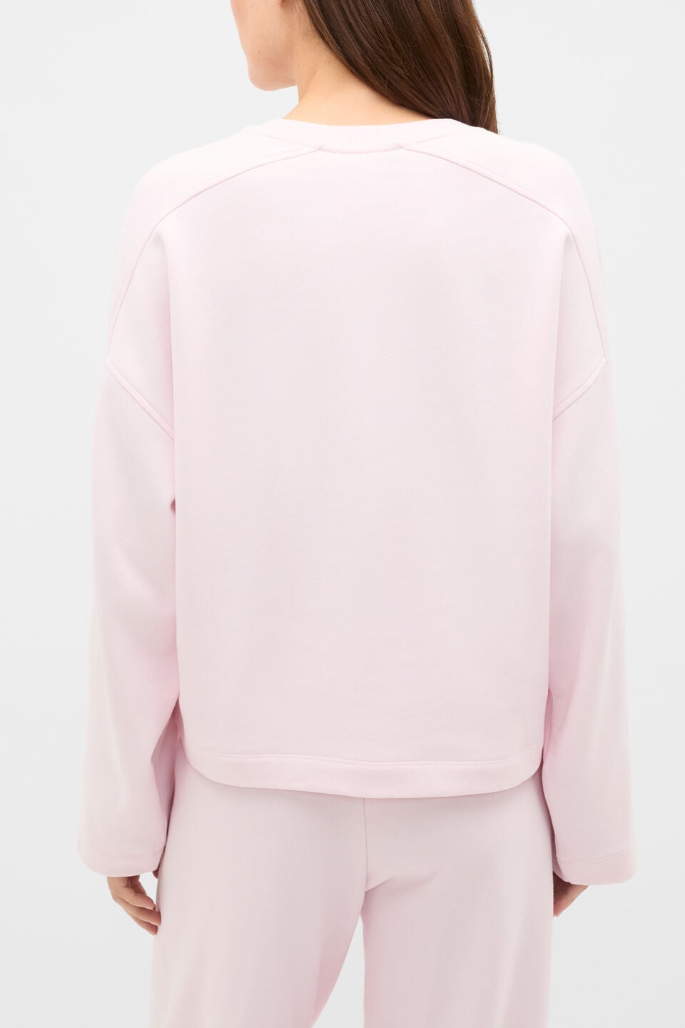 Terry Balloon Sleeve Sweat  Primrose